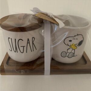 Rae Dunn sugar and cream set
Rae Dunn x Peanuts